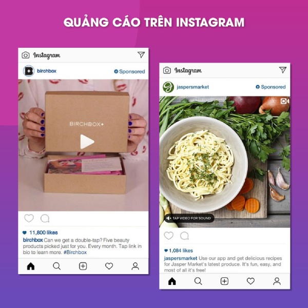 chạy quảng cáo instagram bằng video