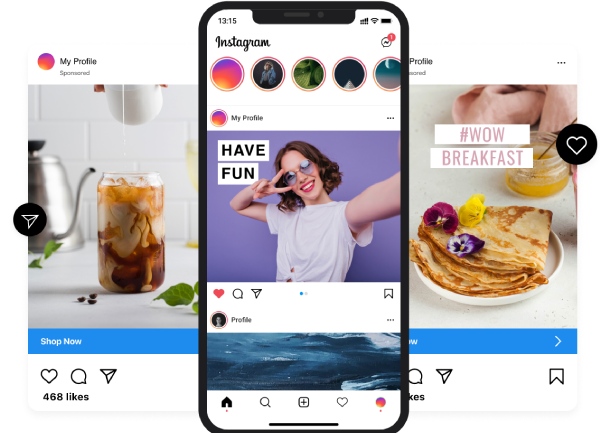 chạy quảng cáo instagram bằng hình ảnh