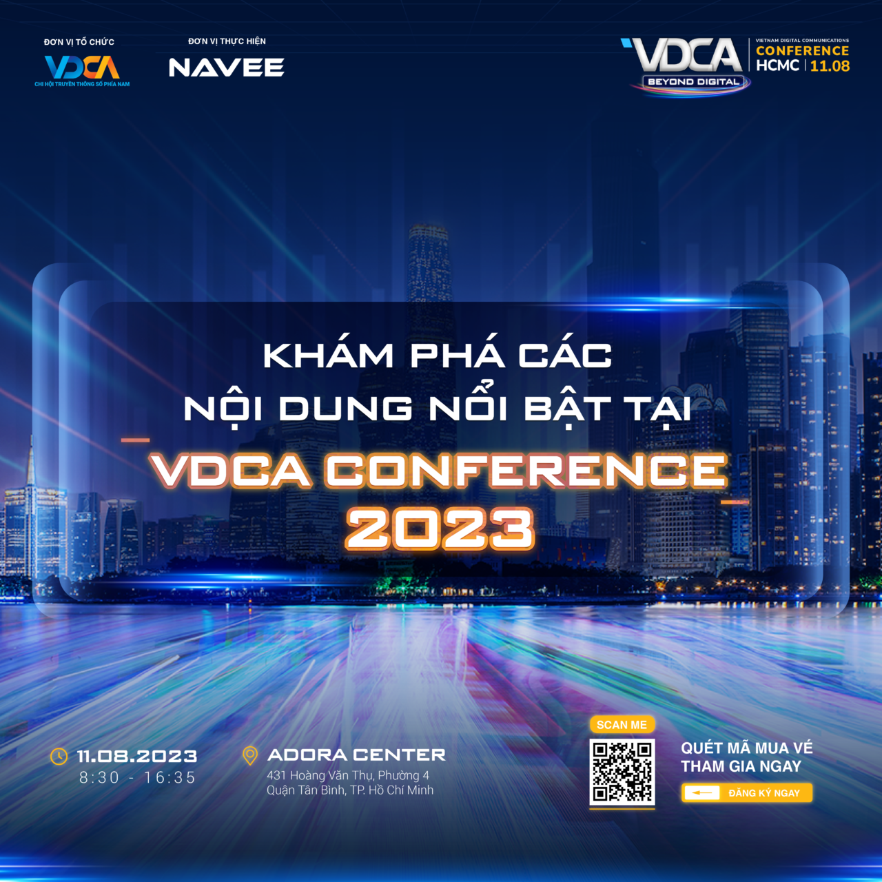 Các nội dung được chia sẻ tại VDCA Conference 2023