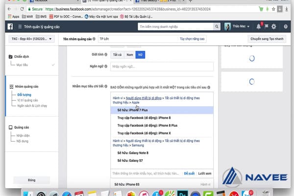 Thiết lập đội nhóm cho chiến dịch quản cáo trên Facebook Ads Manager