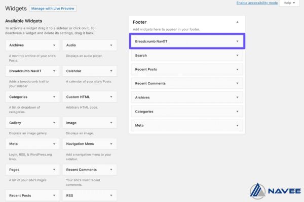 plugin WordPress Breadcrumb NavXT