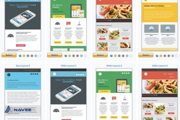 Tạo các mẫu email marketing