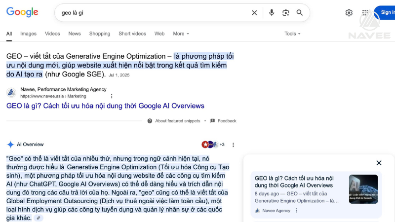 Cách Viết Content Dễ Lọt Vào AI Overview Update Mới Nhất 2025