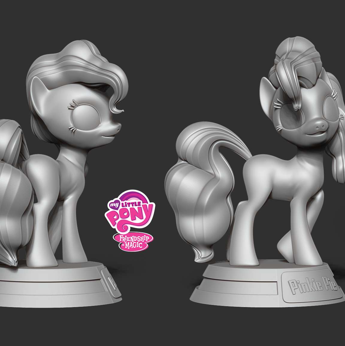 Pinkie Pie My Little Pony 3D Model $40 - .obj .stl .ztl .unknown - Free3D