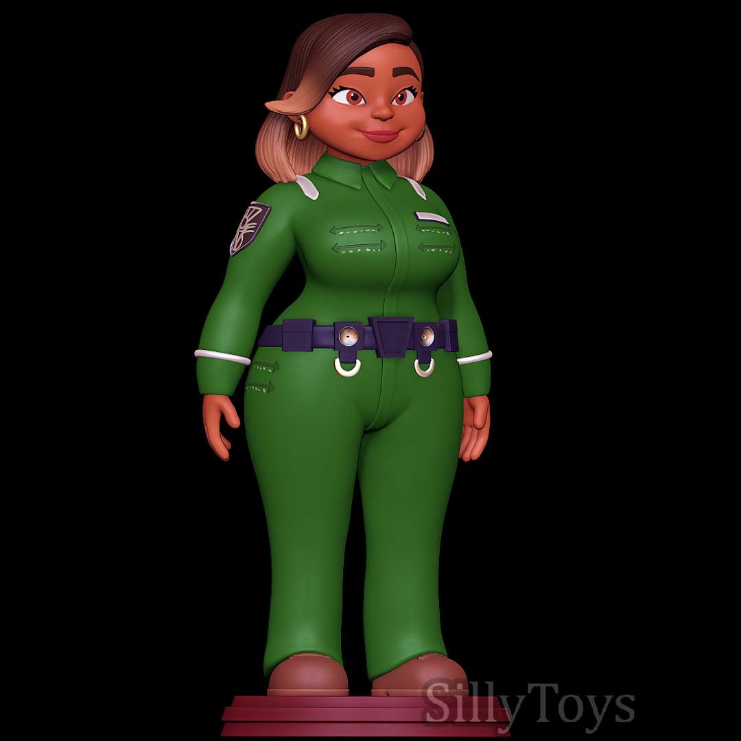 STL file Jennifer Wakeman - My Life as a Teenage Robot 🤖・Model to download  and 3D print・Cults