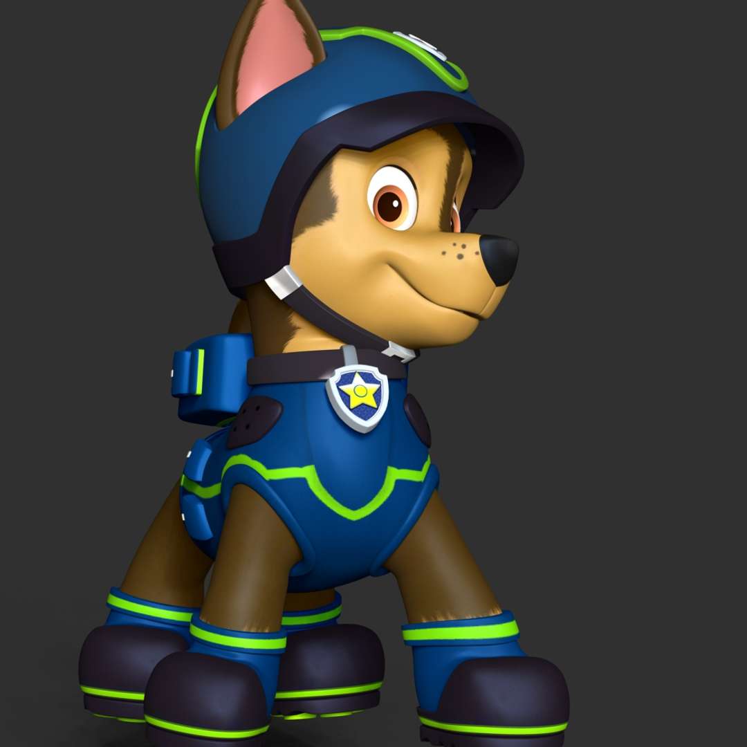 Tracker PAW Patrol - 3D Print Model by Bon Bon Art