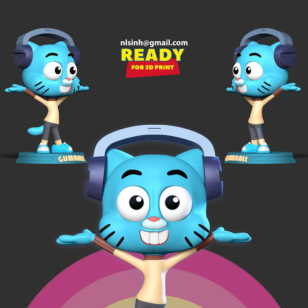 CO3D - Gumball Watterson - The Amazing World of Gumball