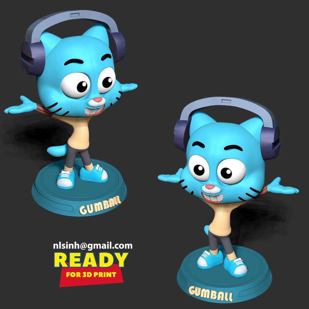 CO3D - Gumball Watterson - The Amazing World of Gumball