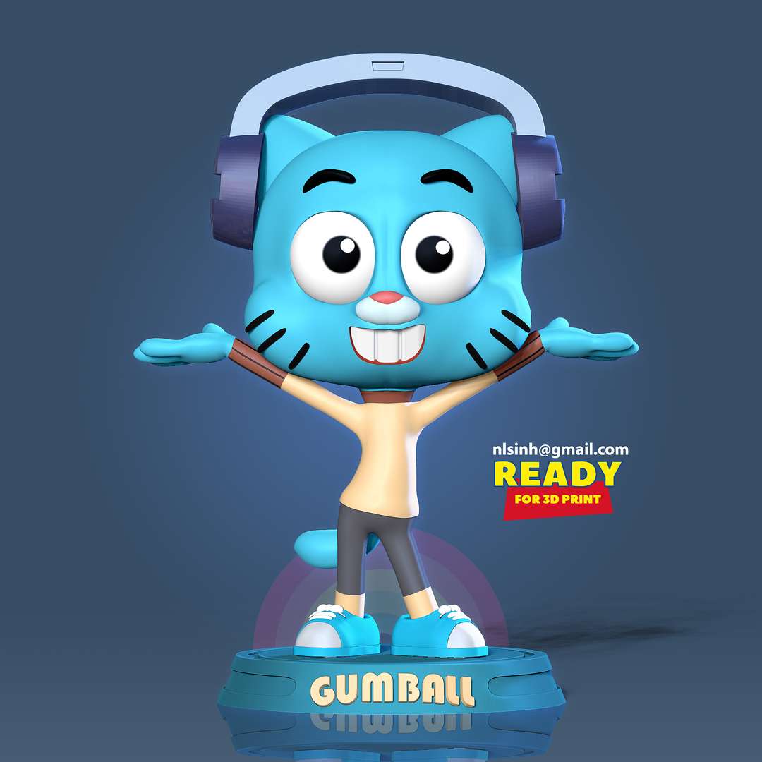 CO3D - Gumball Watterson - The Amazing World of Gumball