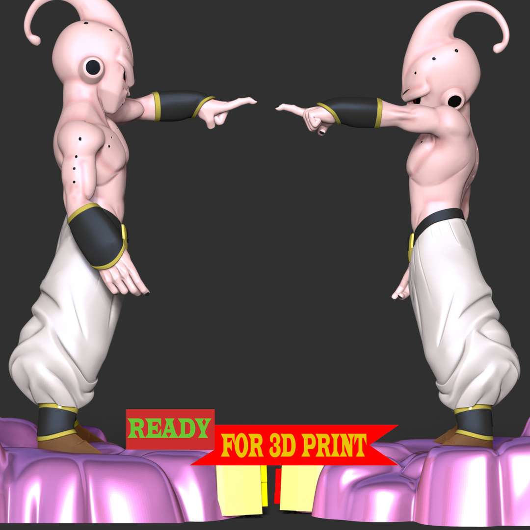 MAJIN BUU-DRAGON BALL Z | 3D Print Model