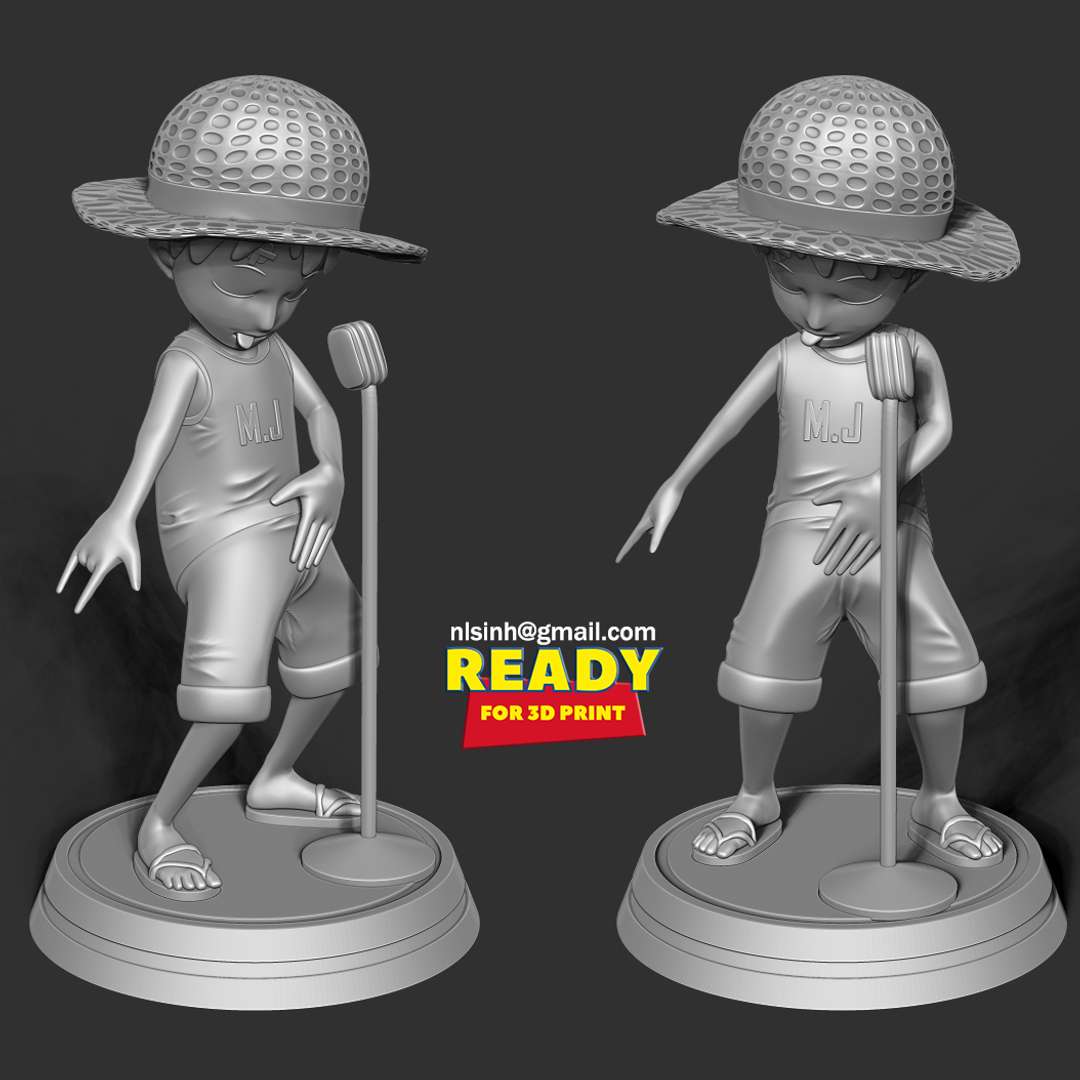 STL file Punk Rotten Kid One Piece 🧲・3D printable model to download・Cults