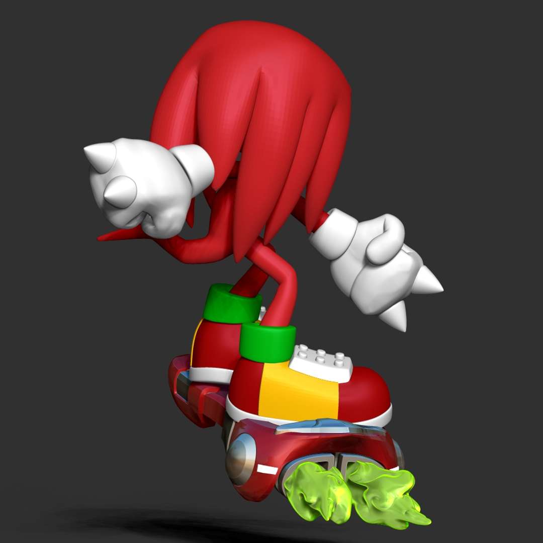 Knuckles - Sonic the Hedgehog 2 Fanart 3D model 3D printable