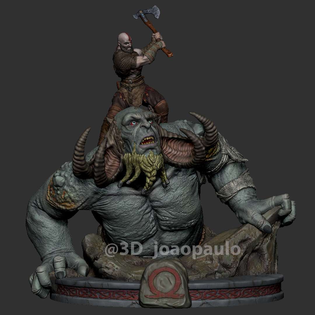STL file God of War: Ragnarok - Thor Mjolnir - UPDATED 🔫・Design to  download and 3D print・Cults