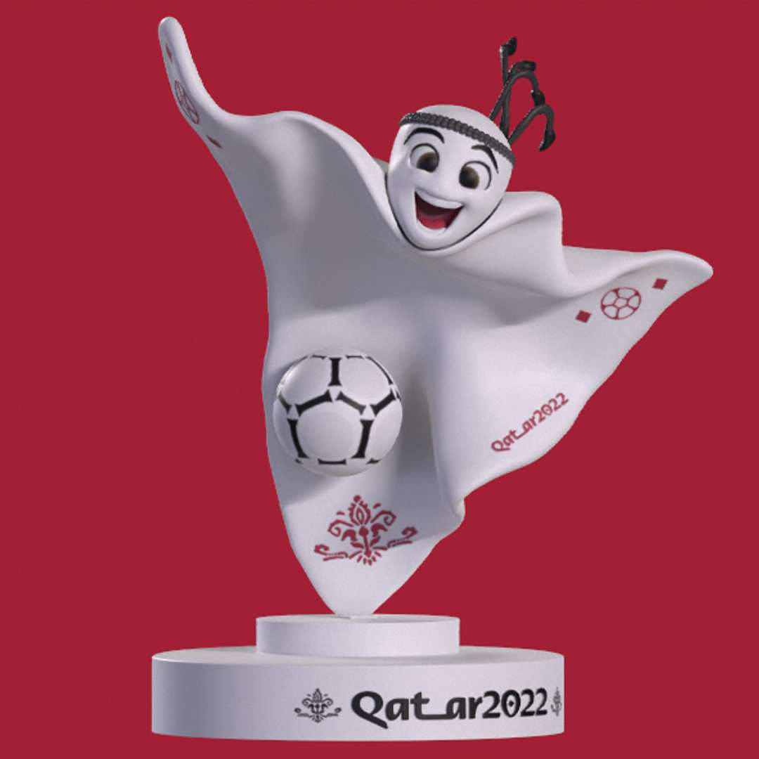 CO3D - La'eeb WORLD CUP MASCOT 2022