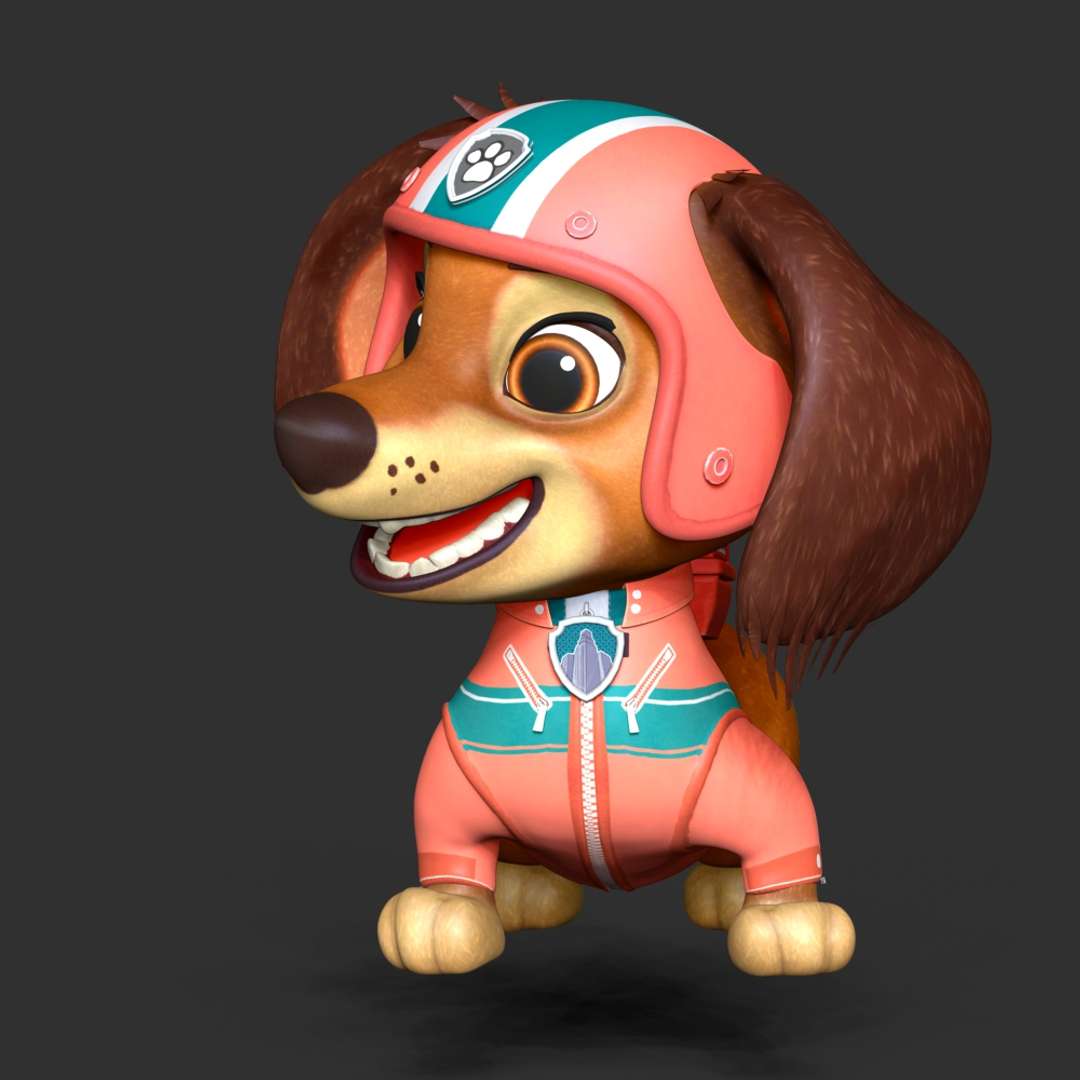 Zuma - Paw Patrol 3D Print Model by Bon Bon Art