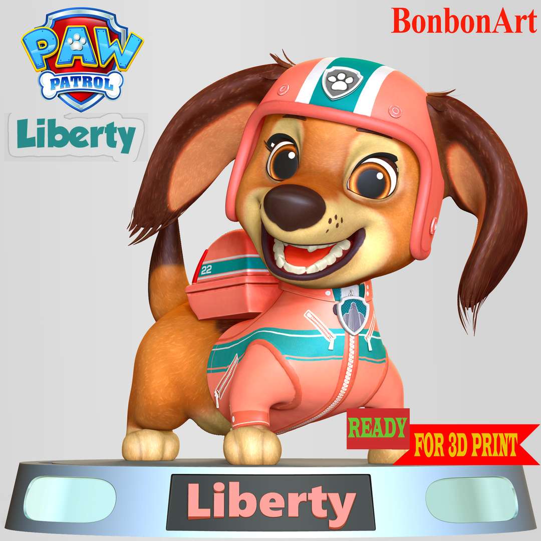 3D file LITHO COLOR patrol Liberty 🎨・Model to download and 3D