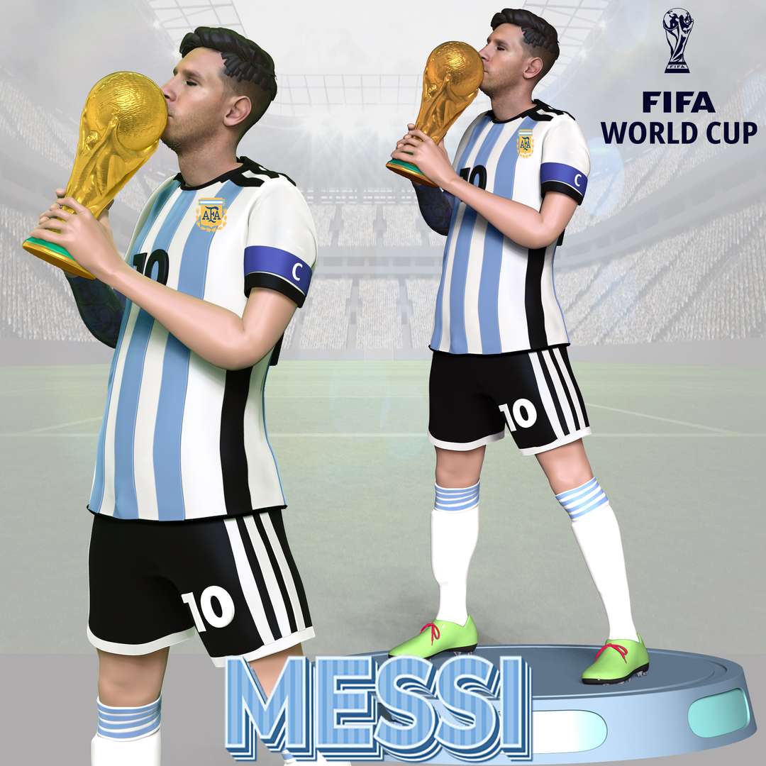 Buen día!': Lionel Messi owns the internet by posing with the FIFA