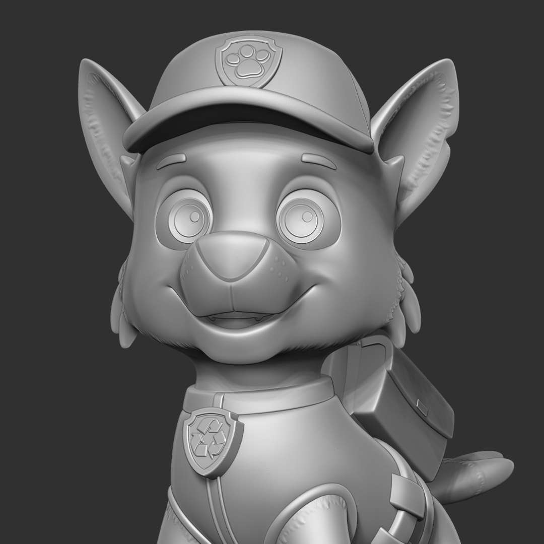 Rocky - Paw Patrol 3D model 3D printable