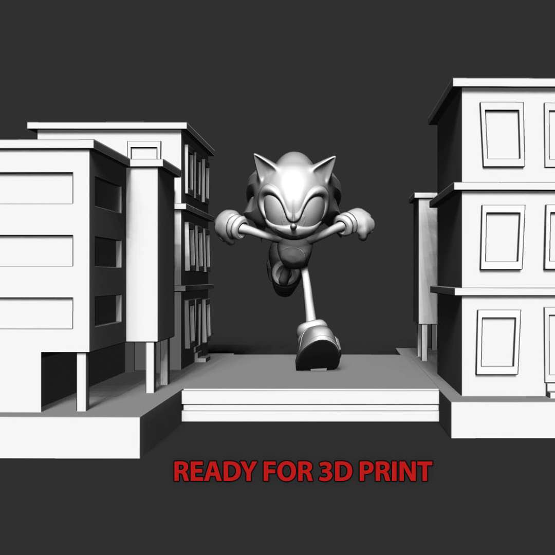 Knuckles - Sonic the Hedgehog 2 Fanart 3D model 3D printable