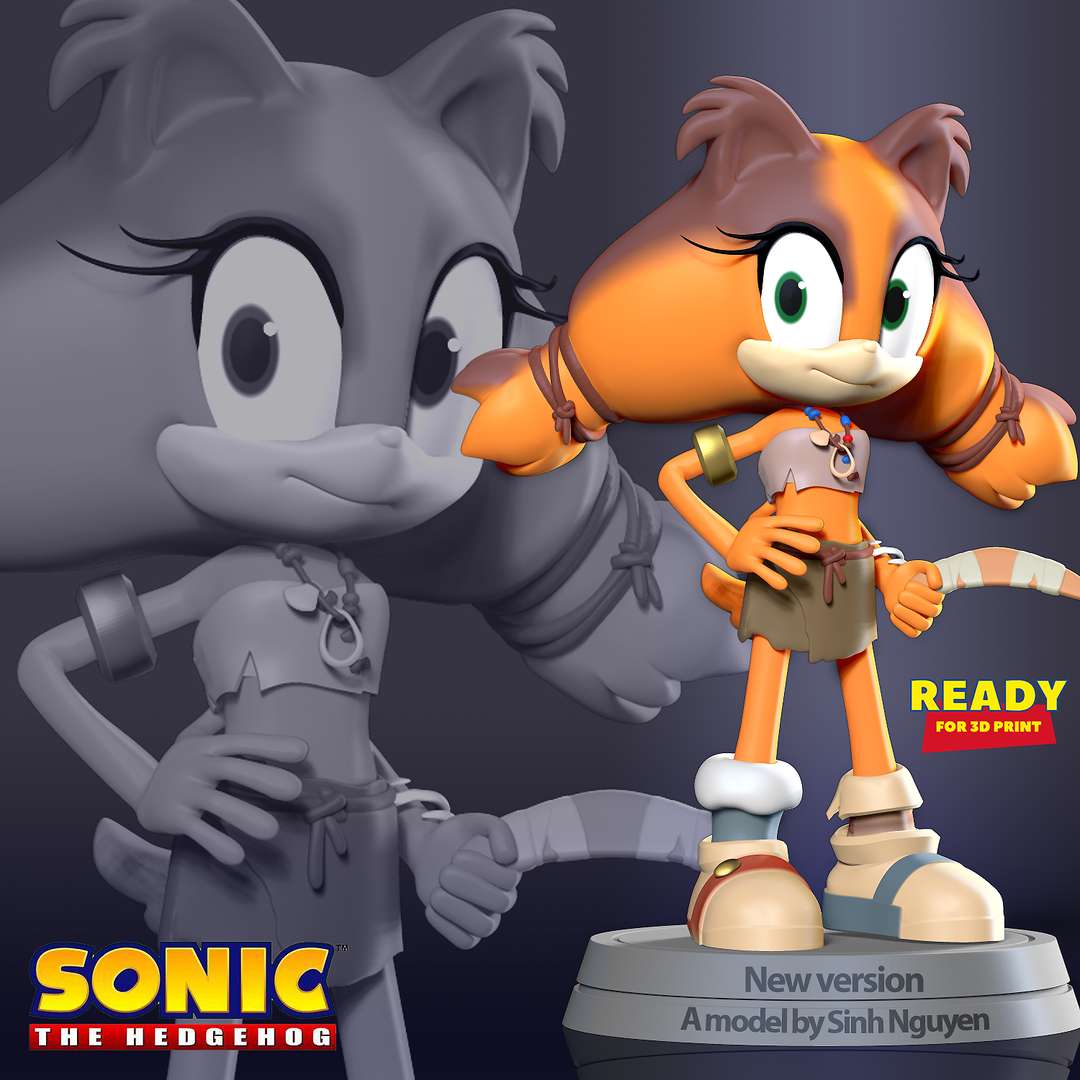 Conheça Sticks The Badger, a nova personagem em Sonic Boom