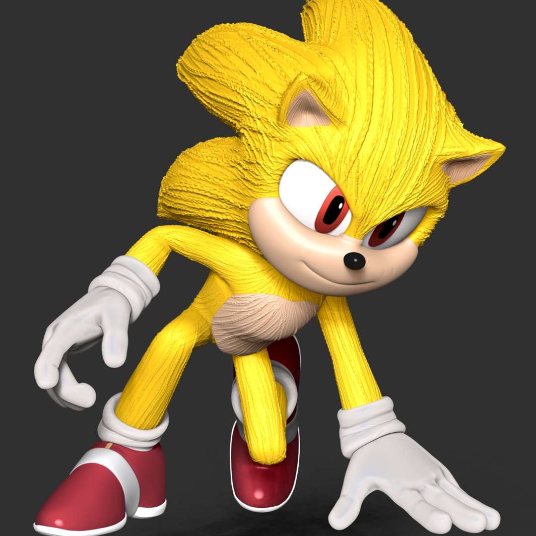 Fleetway Super Sonic Fanart