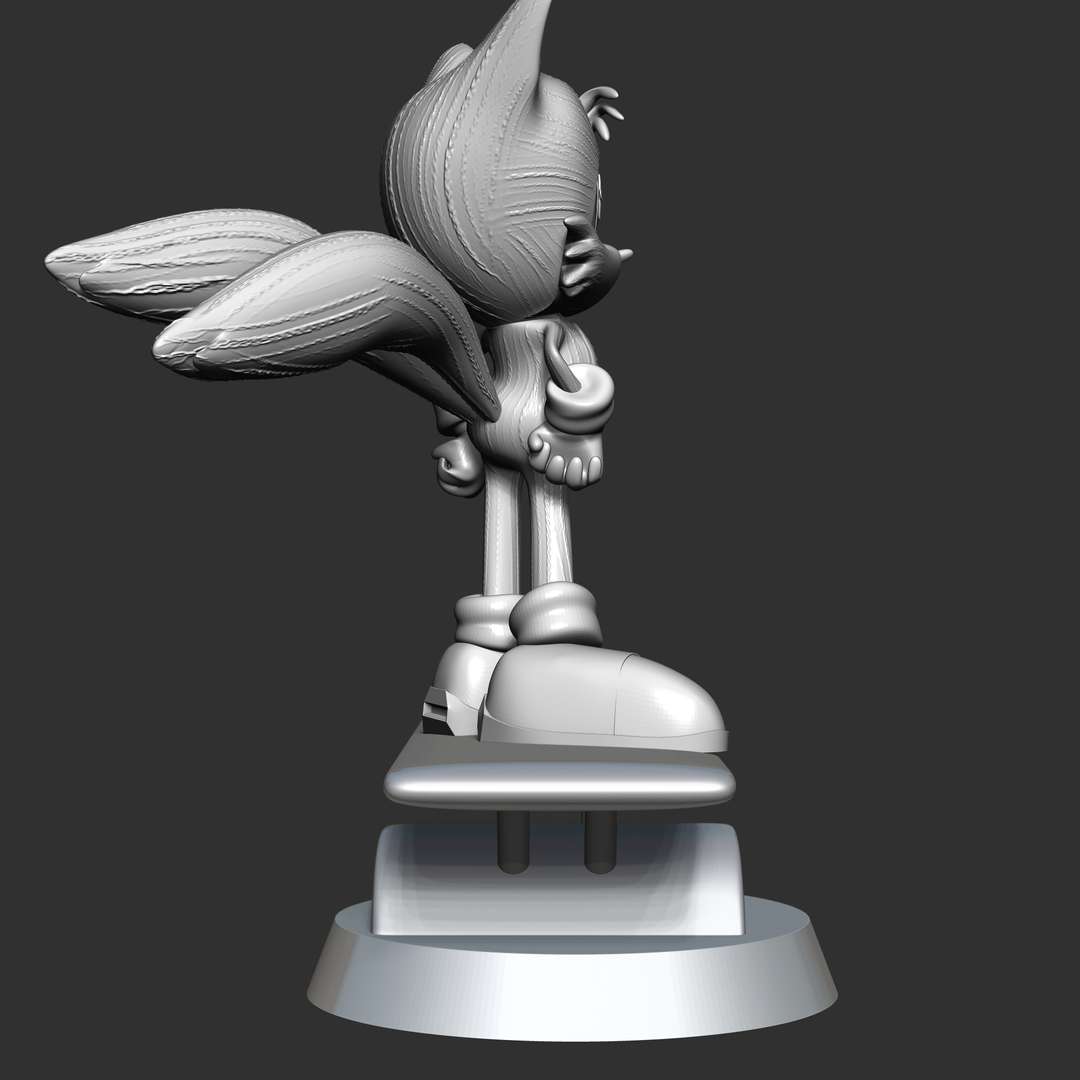 Shadow - Sonic The Hedgehog 3D Print Model by Bon Bon Art