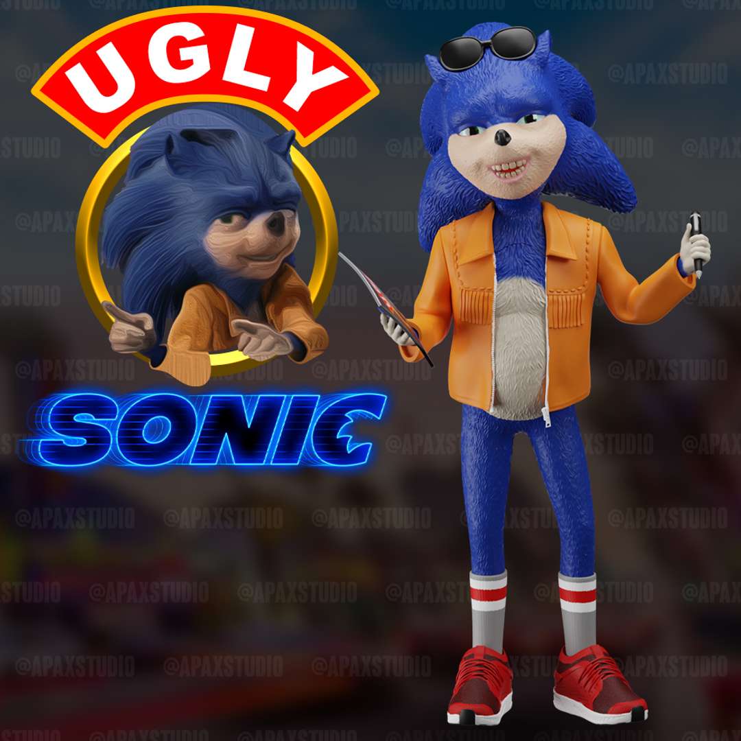 Ugly Sonic - CO3D