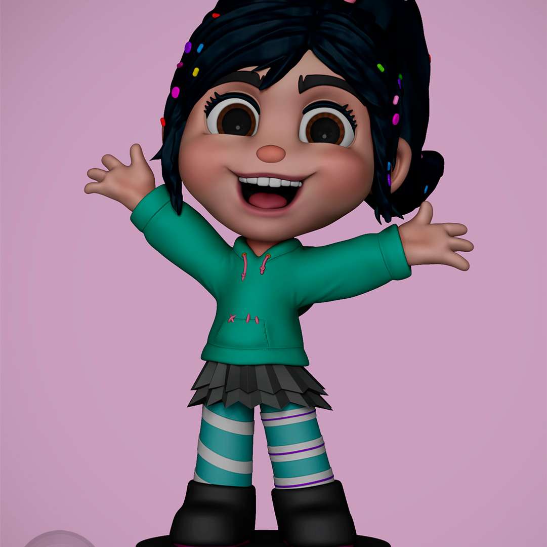 Vanellope von Schweetz - ZBrushCentral