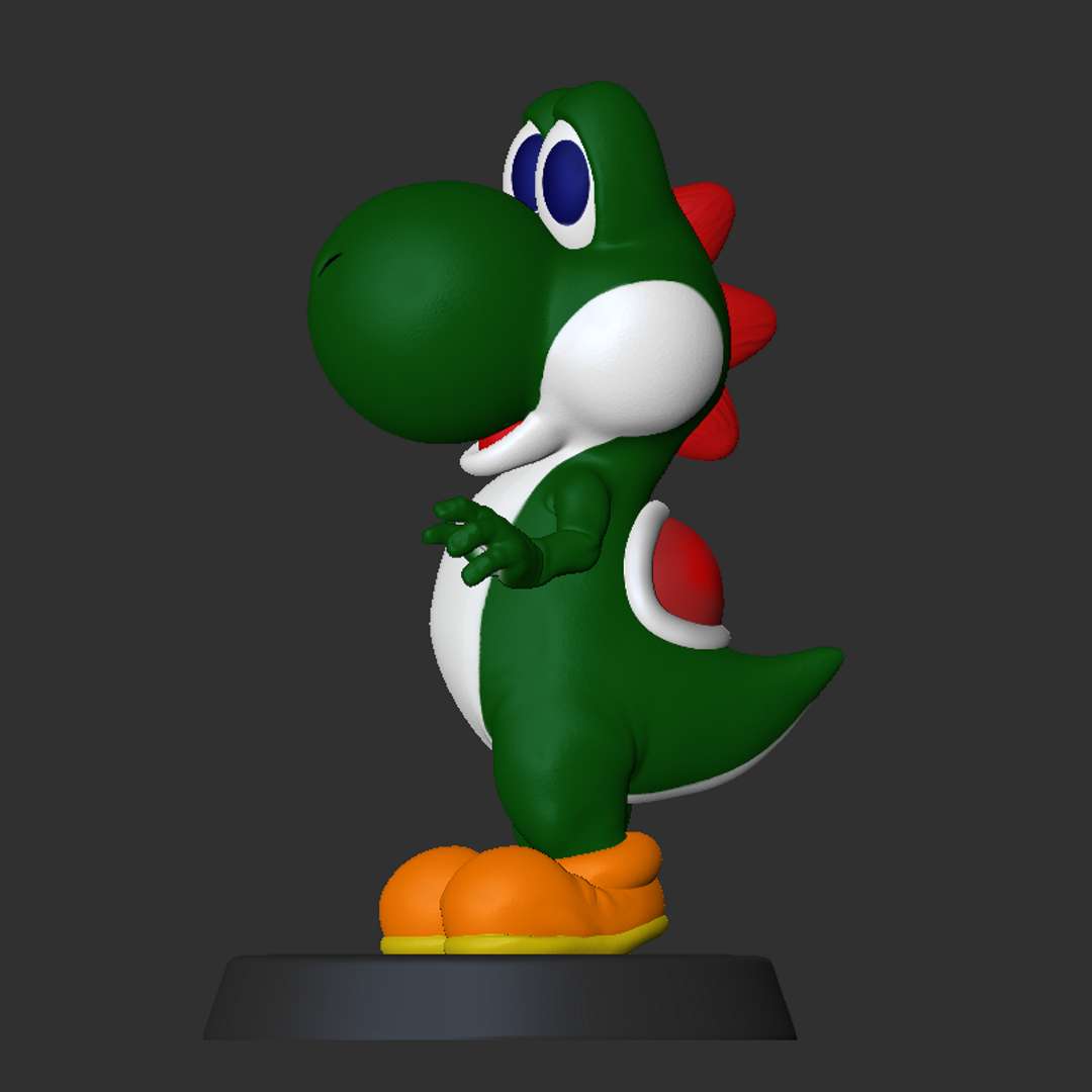 Yoshi - Super Mario Bros - Fan Art - 3D model by printedobsession