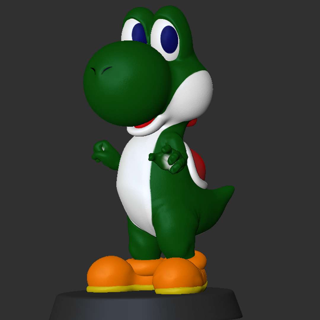 Yoshi - Super Mario Bros - Fan Art - 3D model by printedobsession