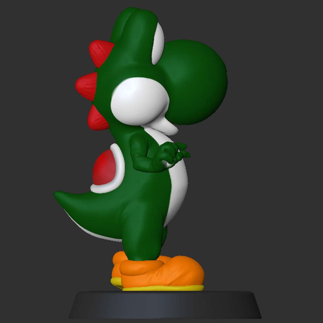 Yoshi - Super Mario Bros - Fan Art - 3D model by printedobsession