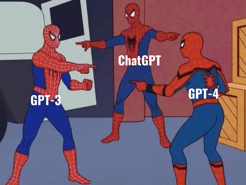 meme about GPT products
