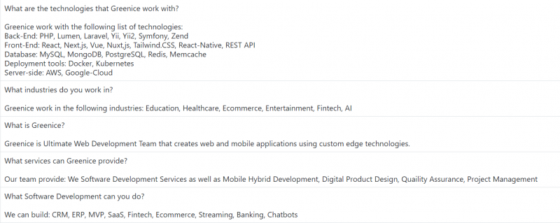 Example of hints database we used at Greenice Example of hints database we used at Greenice