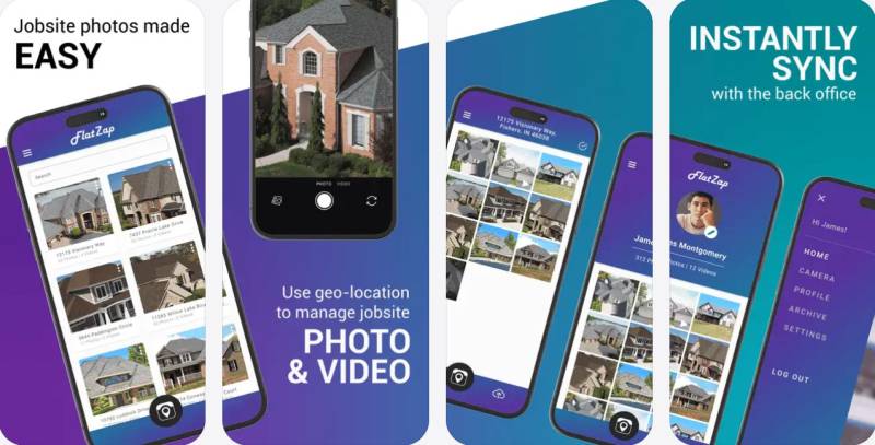 FlatZap: Location-Based Photo & Video Management Platform