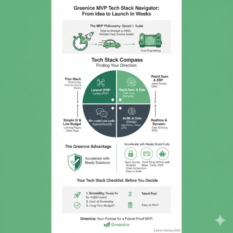 MVP tech stack comparison: Laravel vs Python vs Node.js