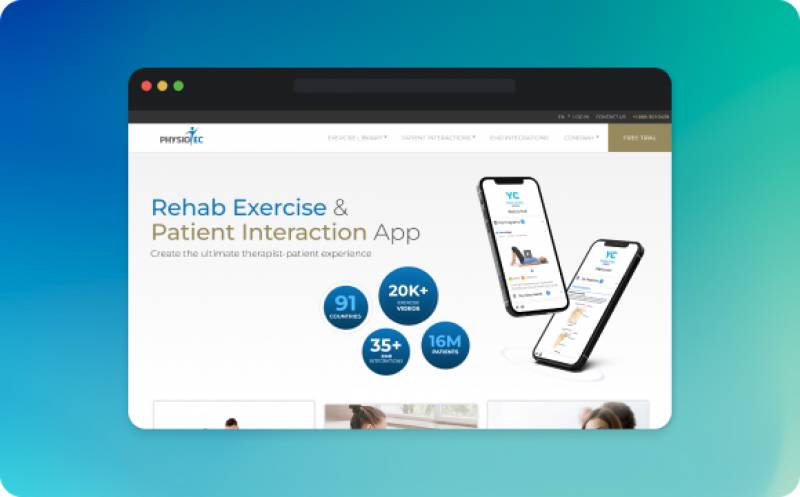 Physiotec: the Leading Physiotherapy Exercise Software