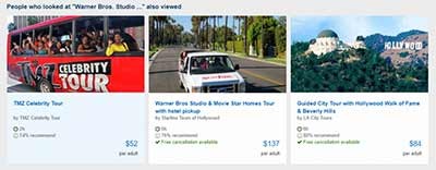 Expedia’s Similar Listings section