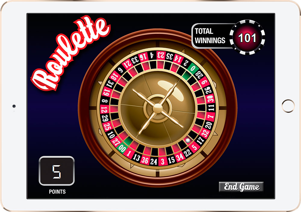 Casino Night Roulette iPad game