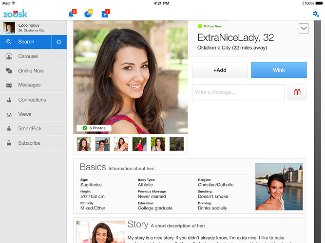 zoosk dating site usa