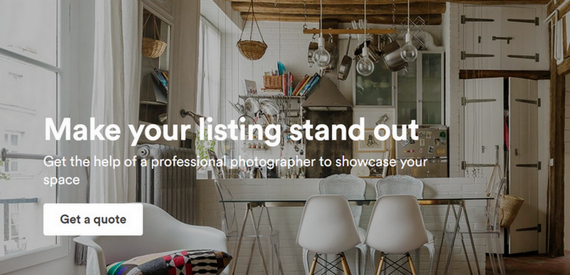 Airbnb uses certified photographer for accommodation verification