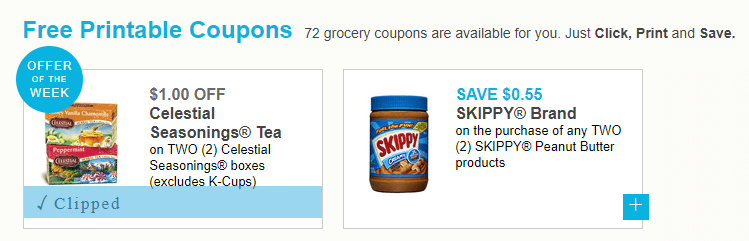 coupons