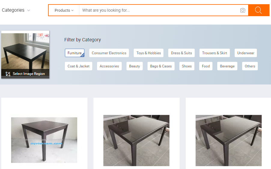 search by image Alibaba