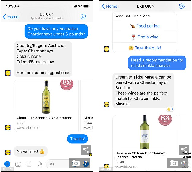 Lidl Margo chat