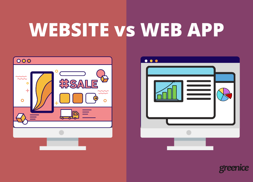 web application vs website