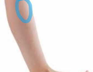 Dry Patch On Skin.