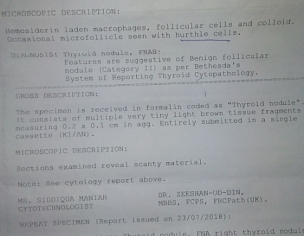 Small Thyroid Nodules