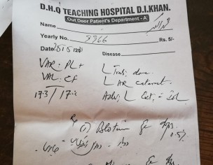 Vision Problem