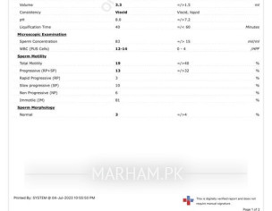 Asthenezospermia
