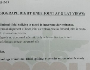 Pain In Knee