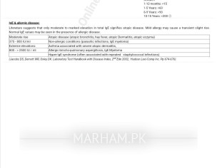Allergy Immunity 